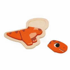 Puzzle Dino - set de 4