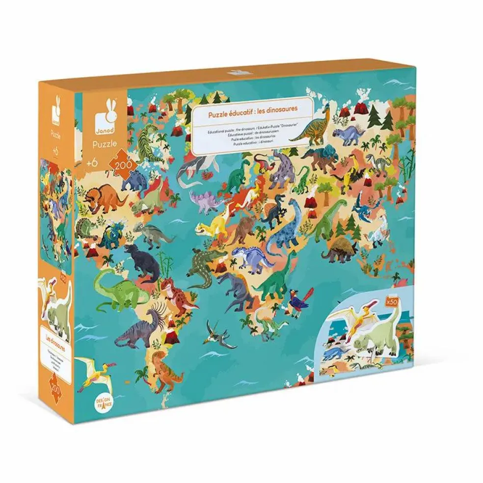 Puzzle éducatif Les Dinosaures - 200 pièces