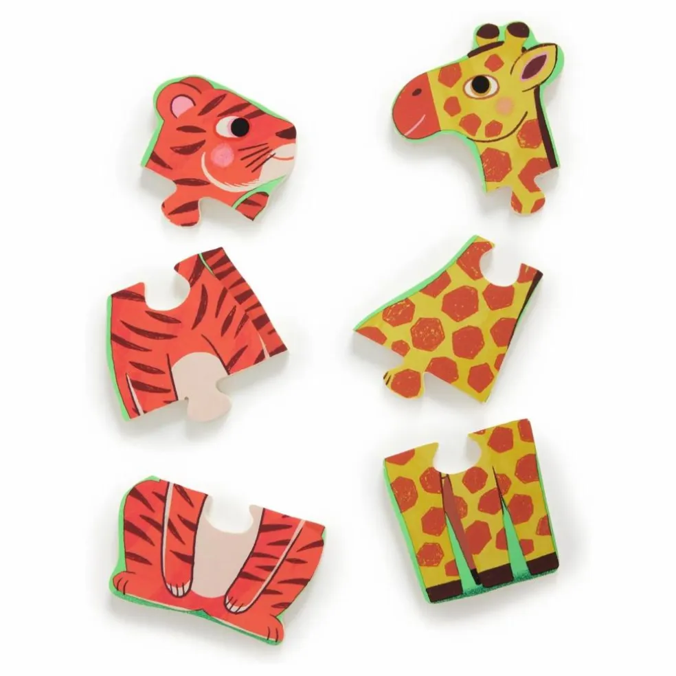Puzzle en bois Coucou Tigre