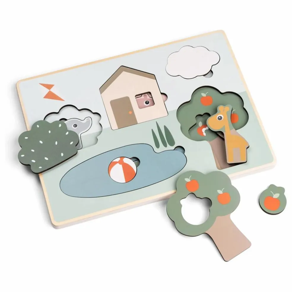Puzzle encastrable Deer Friends