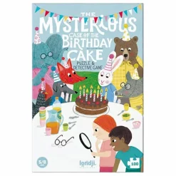 Puzzle et jeu de détective Birthday - 100 pièces