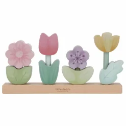 Puzzle fleurs à empiler en bois FSC - Fairy Garden