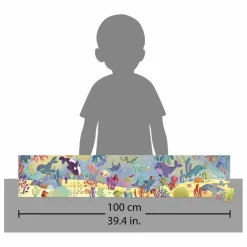 Puzzle frise Les animaux marins - 36 pièces