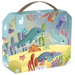 Puzzle frise Les animaux marins - 36 pièces