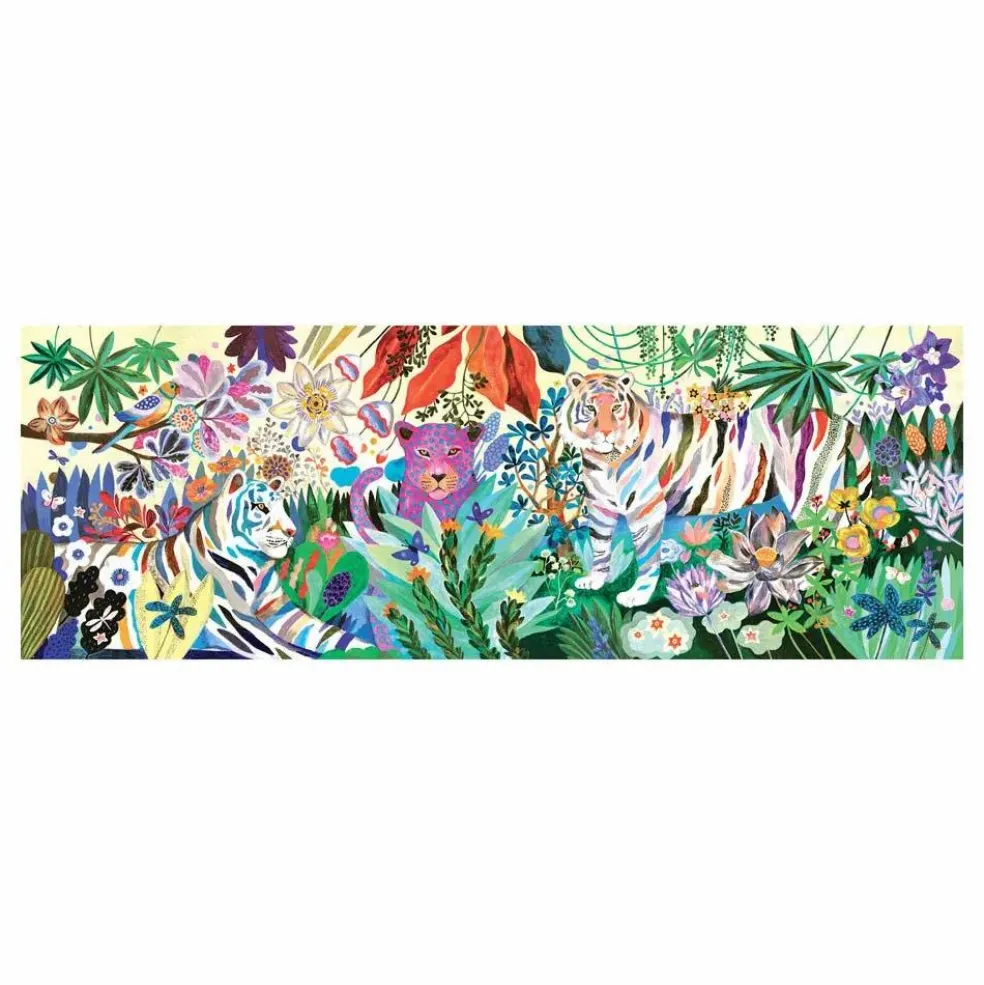 Puzzle géant Rainbow Tigers - 1000 pièces
