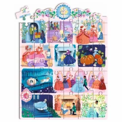 Puzzle histoire Cendrillon - 54 pièces