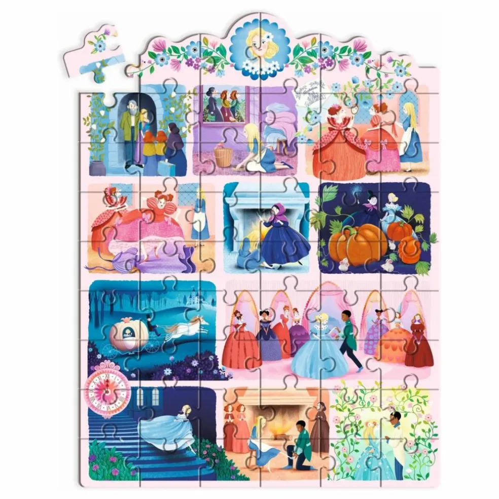 Puzzle histoire Cendrillon - 54 pièces
