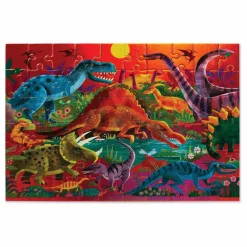 Puzzle holographique Dinosaures - 24 pièces