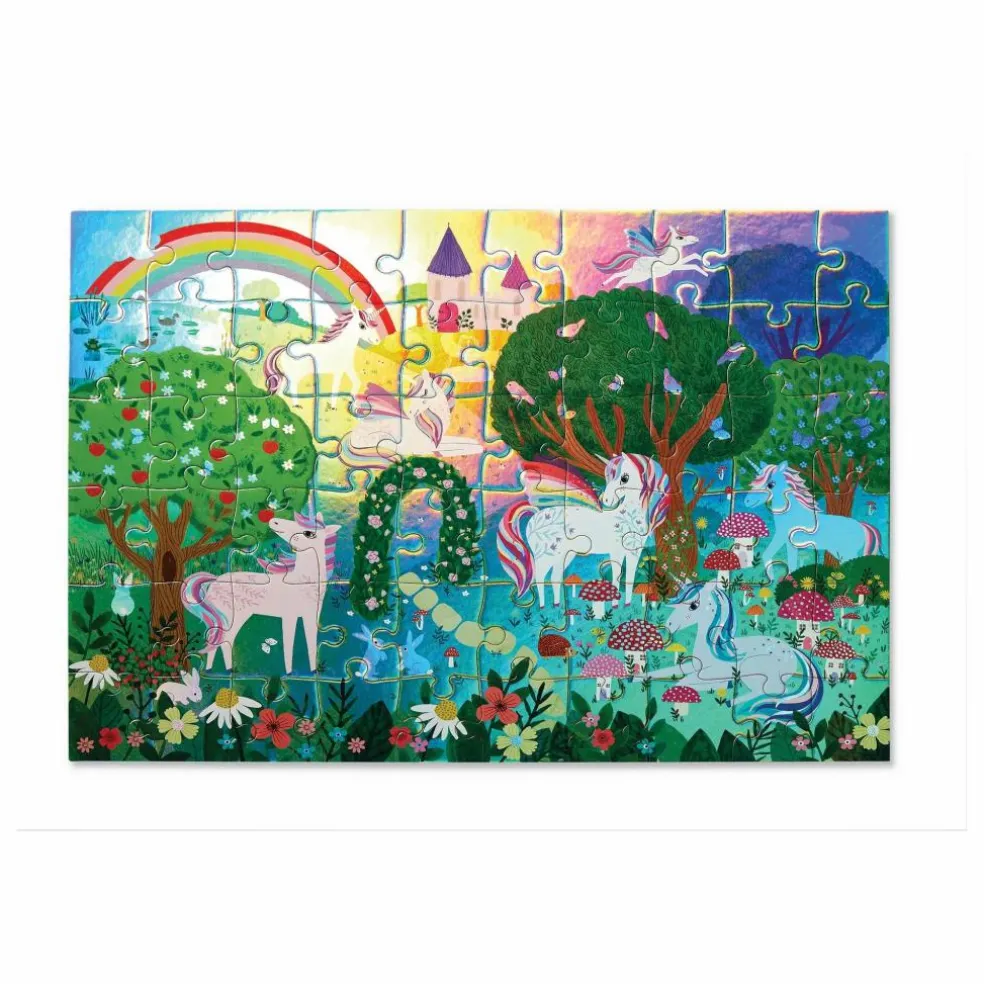 Puzzle holographique Licornes - 24 pièces