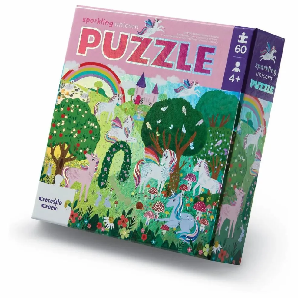 Puzzle holographique Licornes - 24 pièces