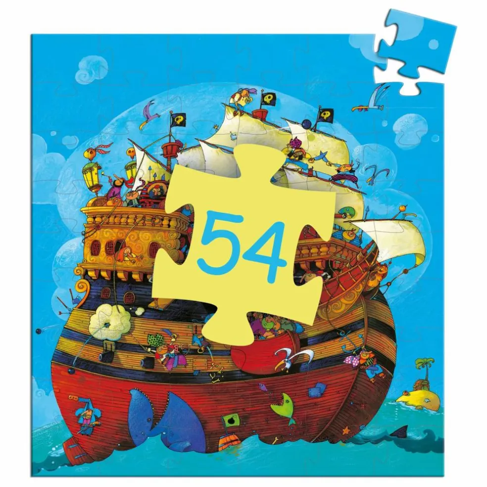 Puzzle Le bateau de Barberousse - 54 pièces