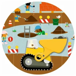 Puzzle Le chantier - 17 pièces