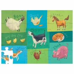 Puzzle Les Amis de la Ferme et sa malette - 24 pièces