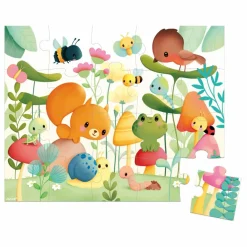 Puzzle Les compagnons du jardin - 20 pièces