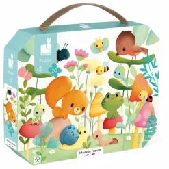 Puzzle Les compagnons du jardin - 20 pièces