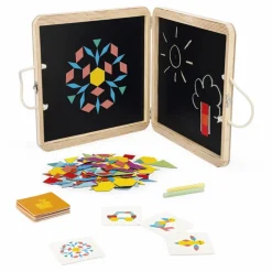 Puzzle magnétique Géométrique