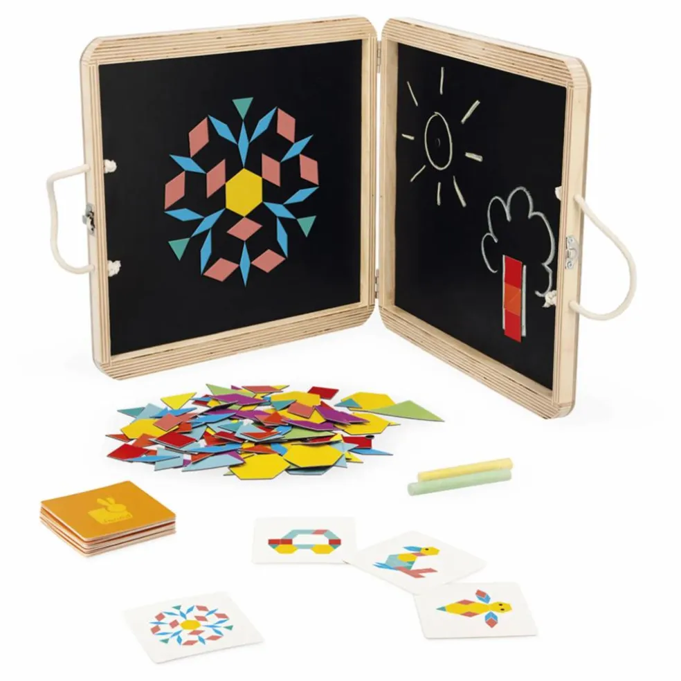 Puzzle magnétique Géométrique