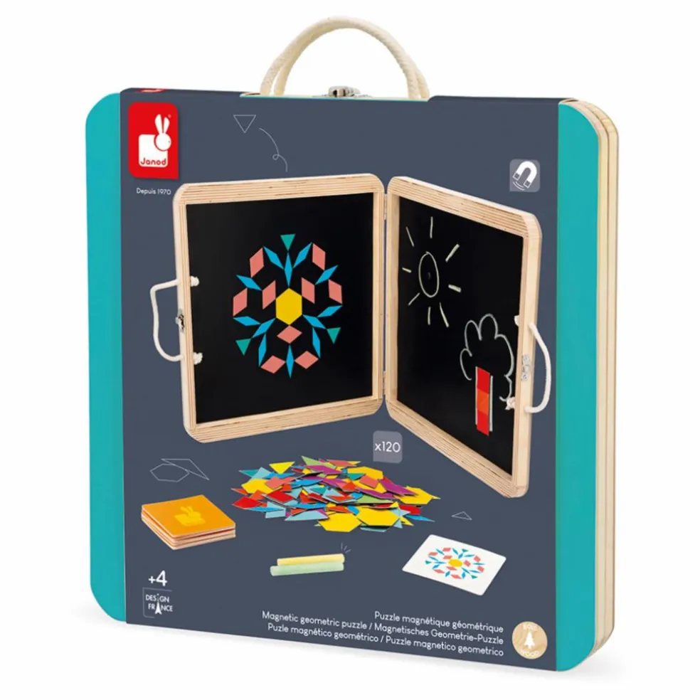 Puzzle magnétique Géométrique