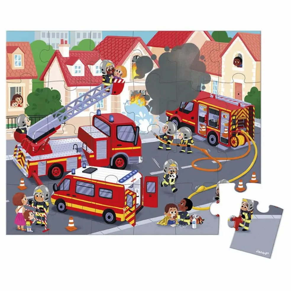 Puzzle Pompier - 24 pièces