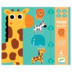 Puzzle Primo dans la jungle