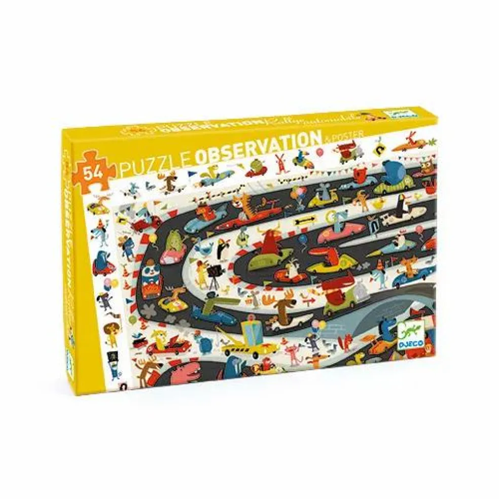 Puzzle Rallye automobile 54 pièces