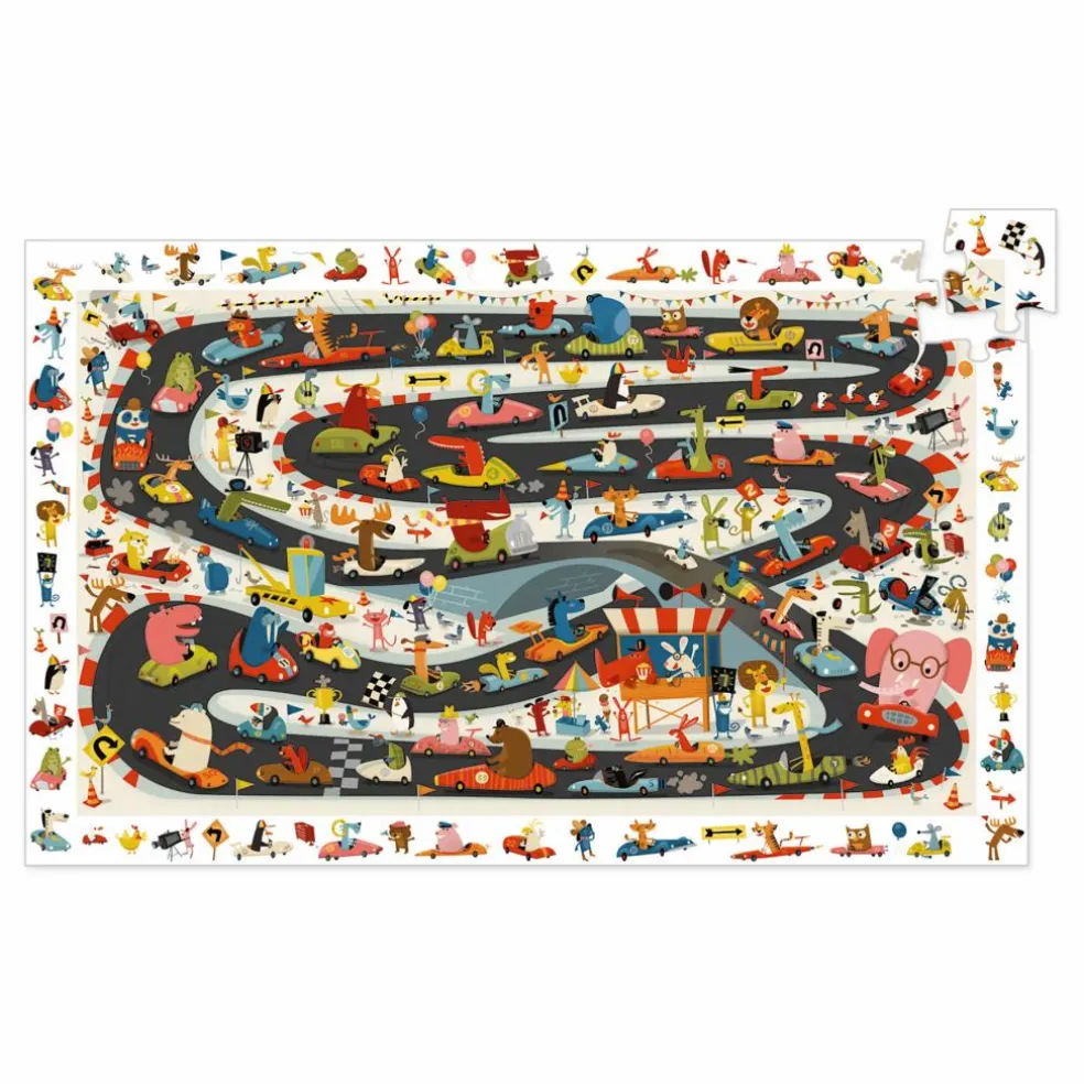 Puzzle Rallye automobile 54 pièces