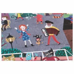 Puzzle recto verso Nuit Jour Paris