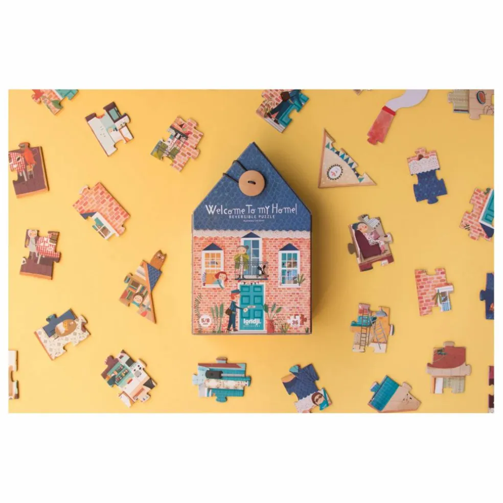Puzzle recto-verso Welcome to my Home - 36 pièces