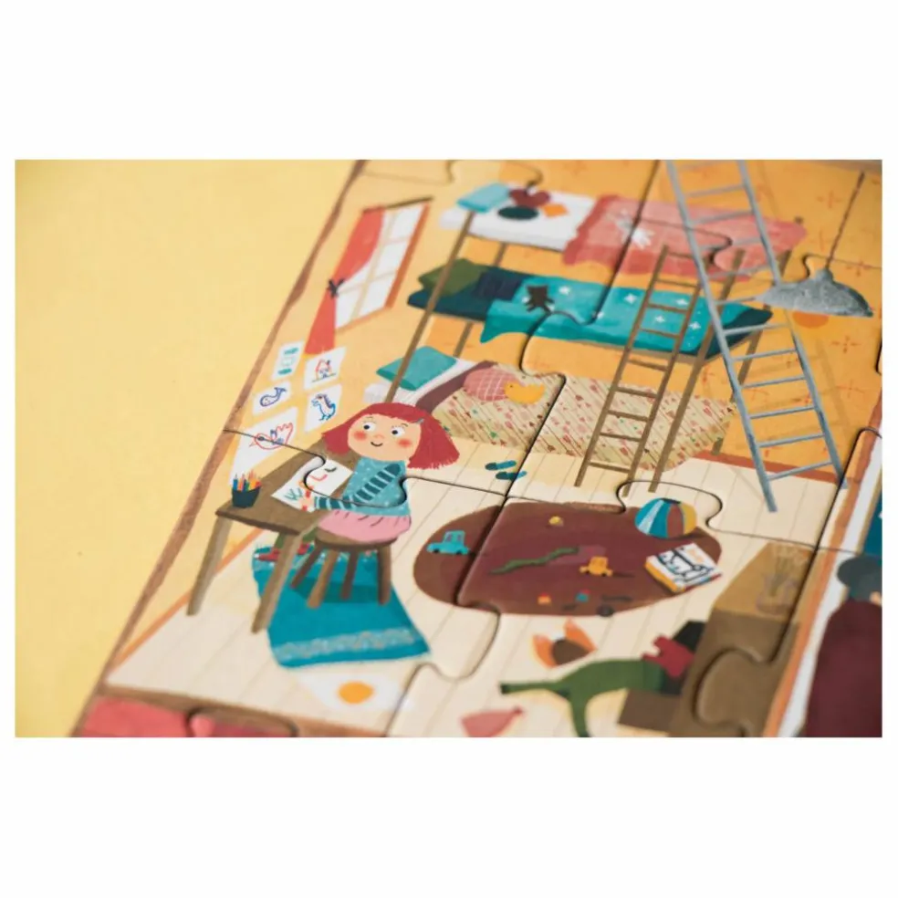 Puzzle recto-verso Welcome to my Home - 36 pièces