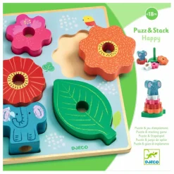 Puzzle relief Stack Happy