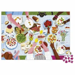 Puzzle Repas de famille - 1000 pièces