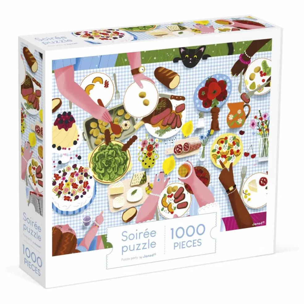 Puzzle Repas de famille - 1000 pièces