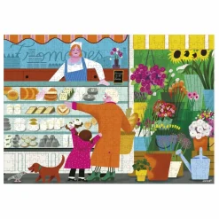 Puzzle Sur le marché - 500 pièces