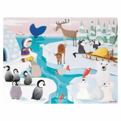 Puzzle tactile La vie sur la Banquise