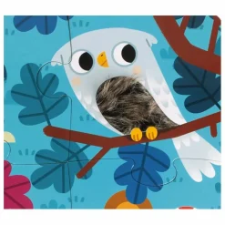 Puzzle tactile Les Animaux de la Forêt - 20 pièces