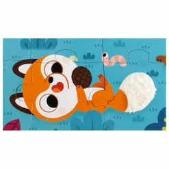 Puzzle tactile Les Animaux de la Forêt - 20 pièces