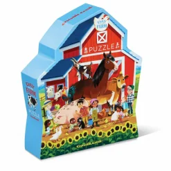 Puzzle Un jour à la ferme - 48 pièces