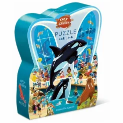 Puzzle Une journée à l'aquarium - 48 pièces