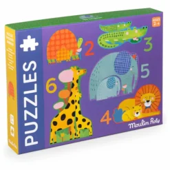 Puzzle évolutif Animaux - 20 pièces
