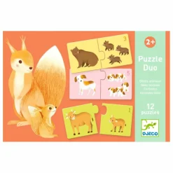 Puzzles duo-trio Bébés Animaux