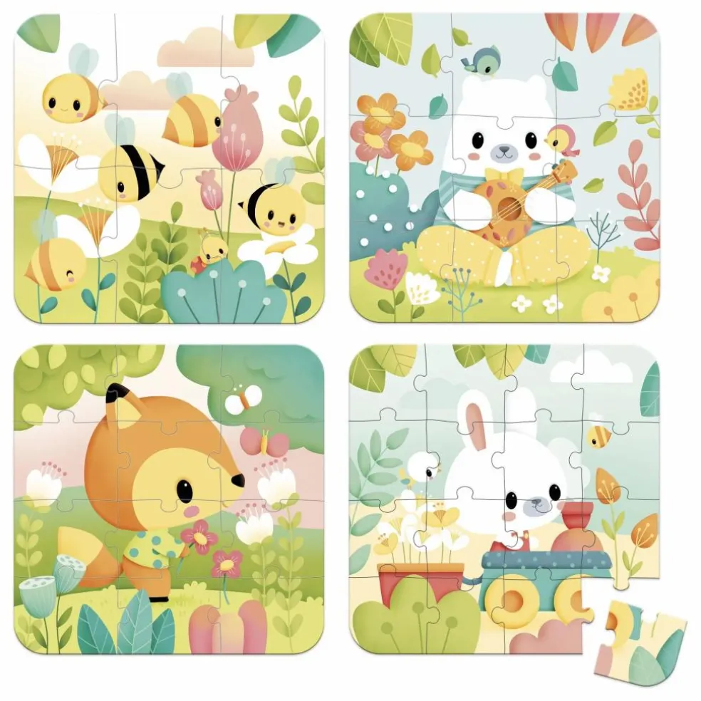 Puzzles évolutifs Pure - 4 puzzles