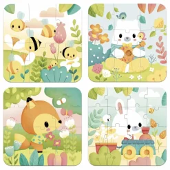 Puzzles évolutifs Pure - 4 puzzles