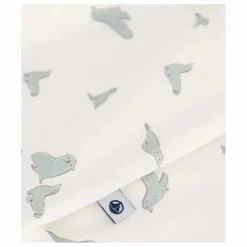 Pyjama à Pieds Barinou Coton Bio | Ecru