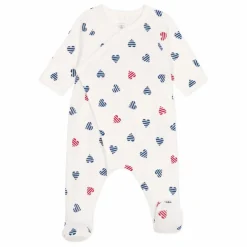 Pyjama à Pieds Baye Coton Bio | Ecru