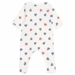 Pyjama à Pieds Baye Coton Bio | Ecru
