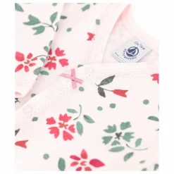 Pyjama à Pieds Betany Coton Bio | Rose poudré