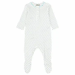 Pyjama à Pieds Jersey Etoiles - Collection No Sleep Club | Bleu