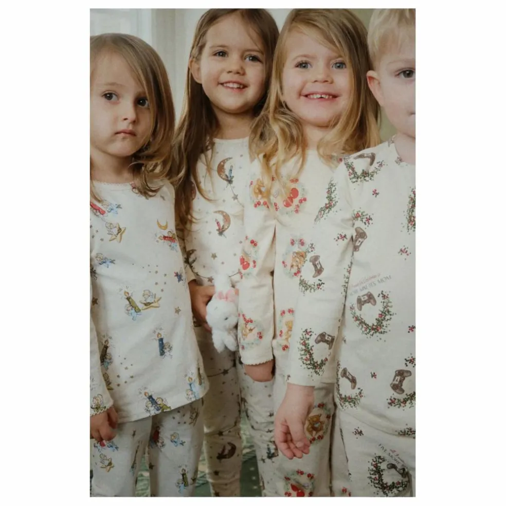 Pyjama Anges Coton Bio | Ecru