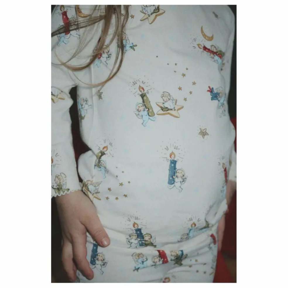 Pyjama Anges Coton Bio | Ecru