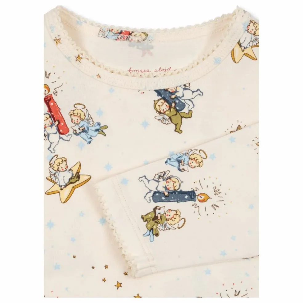 Pyjama Anges Coton Bio | Ecru